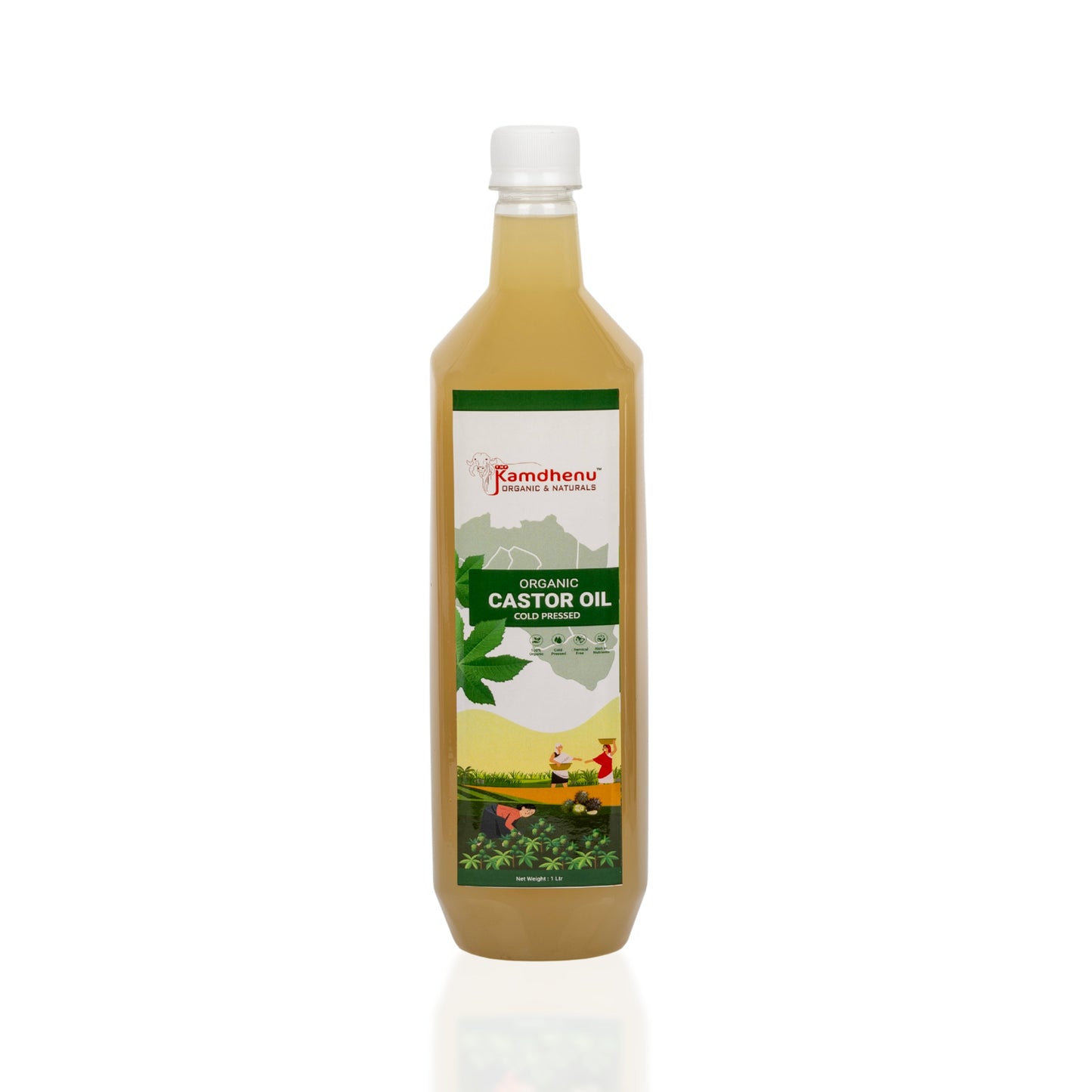 Organic castor oil