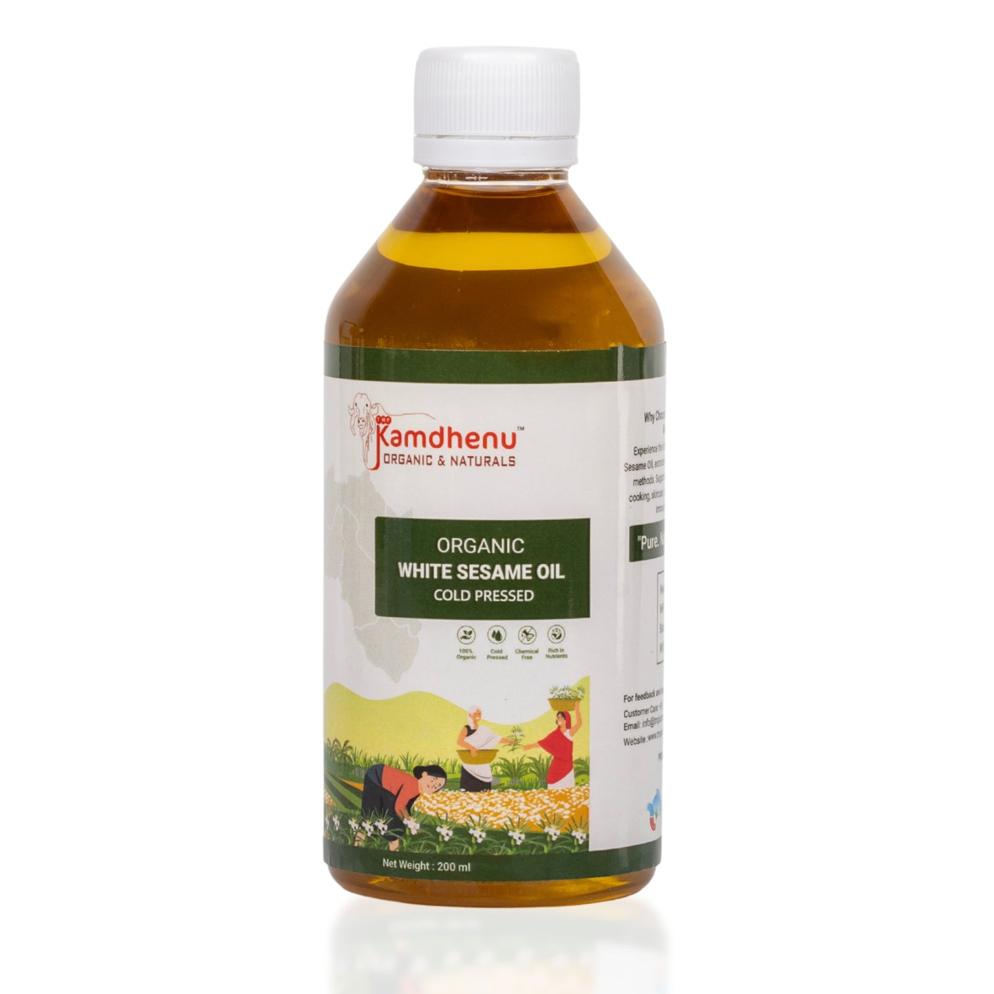 Organic White sesame oil